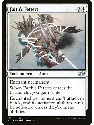 Faith's Fetters | Español | NM | J22