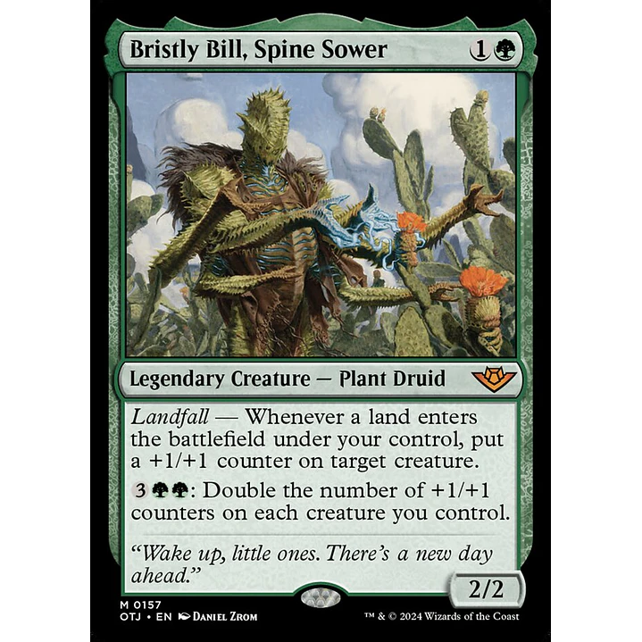 Bristly Bill, Spine Sower | Inglés | NM | OTJ 1