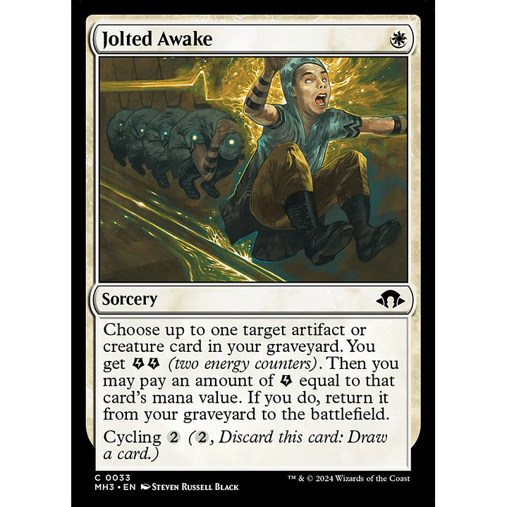 Jolted Awake (foil) | Español | NM | MH3 1