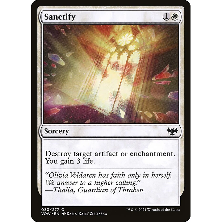 Sanctify | Inglés | NM | VOW 1