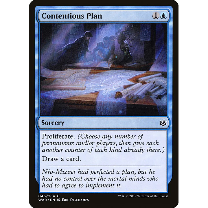 Contentious Plan | Español | NM | WAR 1