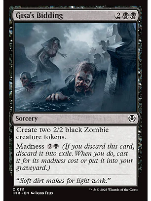 Gisa's Bidding (foil) | Inglés | NM | INR