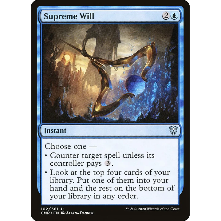 Supreme Will | Español | NM | CMR 1