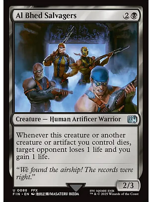 Al Bhed Salvagers | Inglés | NM | FIN