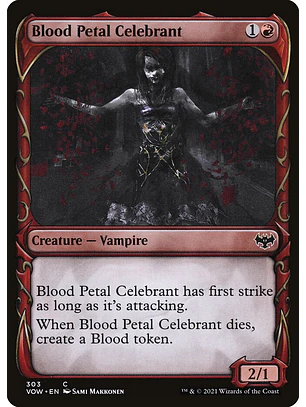 Blood Petal Celebrant (Showcase) | Inglés | NM | VOW