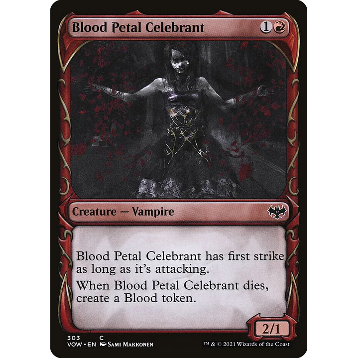 Blood Petal Celebrant (Showcase) | Inglés | NM | VOW 1