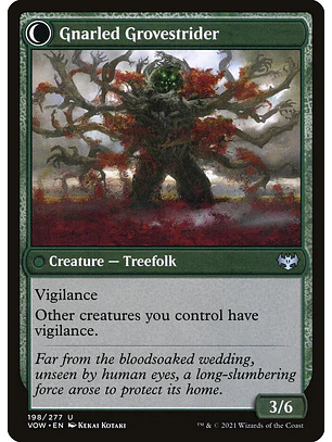Dormant Grove // Gnarled Grovestrider | Inglés | NM | VOW
