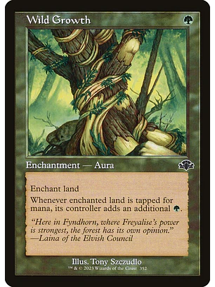 Wild Growth (Retro Frame) | Inglés | NM | DMR