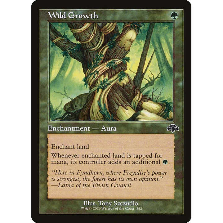 Wild Growth (Retro Frame) | Inglés | NM | DMR 1