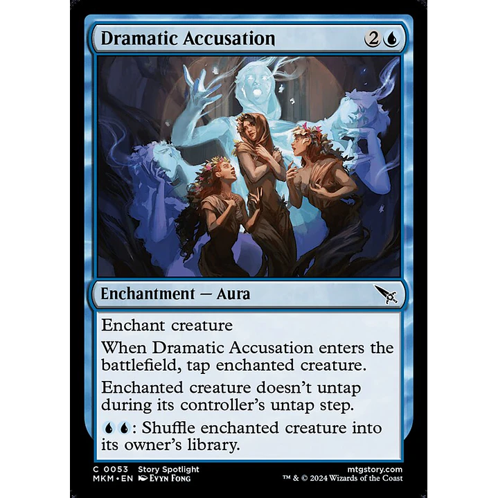 Dramatic Accusation | Español | NM | MKM 1