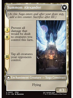 Crystal Fragments // Summon: Alexander | Inglés | NM | FIN