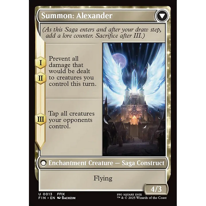 Crystal Fragments // Summon: Alexander | Inglés | NM | FIN 2