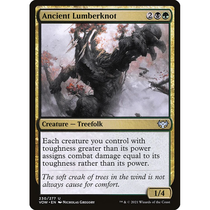 Ancient Lumberknot | Inglés | NM | VOW 1