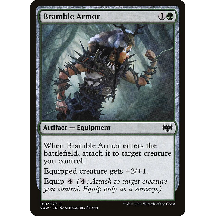 Bramble Armor | Inglés | NM | VOW 1