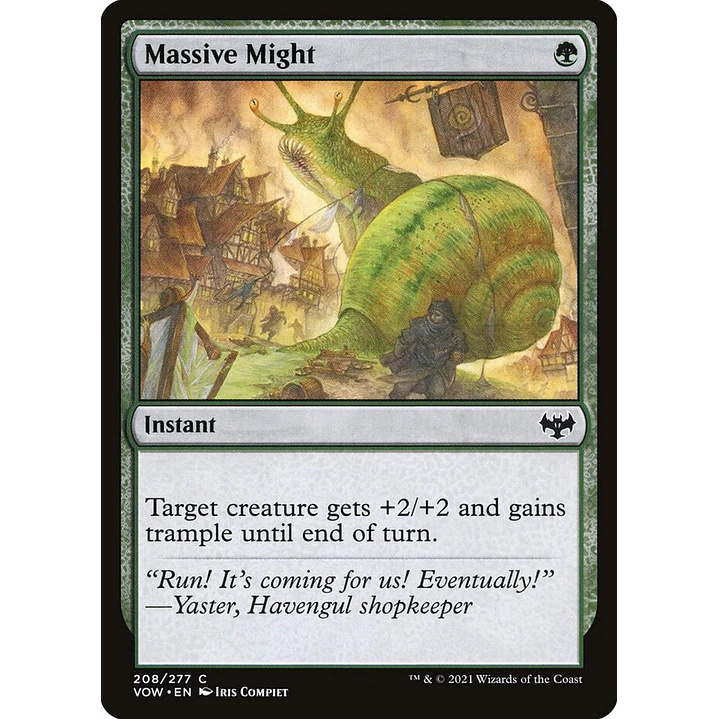 Massive Might | Inglés | NM | VOW 1