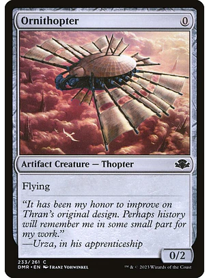 Ornithopter | Inglés | NM | DMR