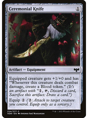 Ceremonial Knife (foil) | Inglés | NM | VOW