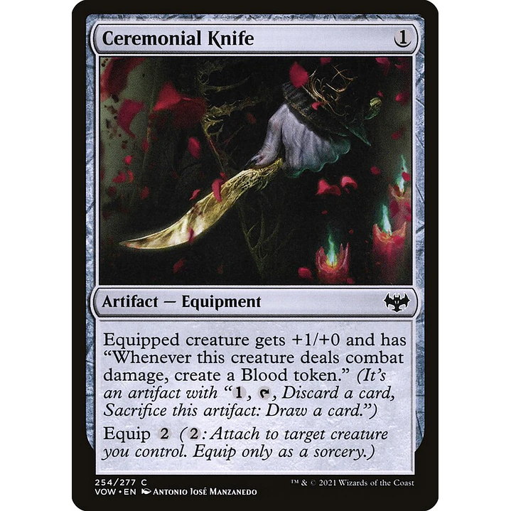 Ceremonial Knife (foil) | Inglés | NM | VOW 1