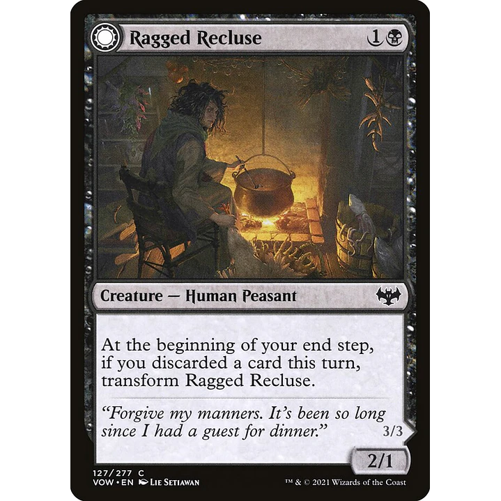 Ragged Recluse // Odious Witch | Inglés | NM | VOW 1
