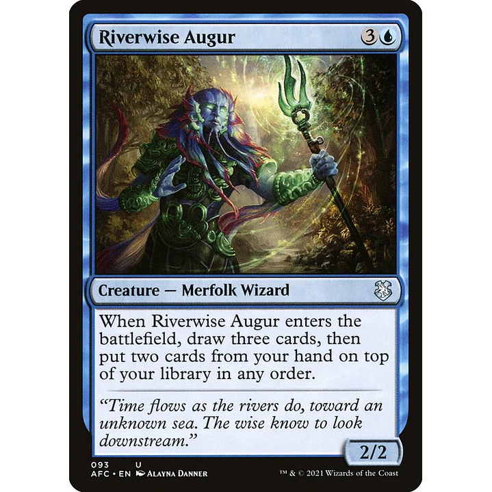 Riverwise Augur | Inglés | NM | AFC 1