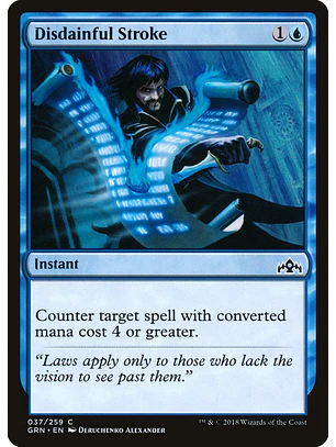 Disdainful Stroke | Español | NM | GRN