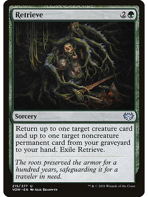 Retrieve (foil) | Inglés | NM | VOW