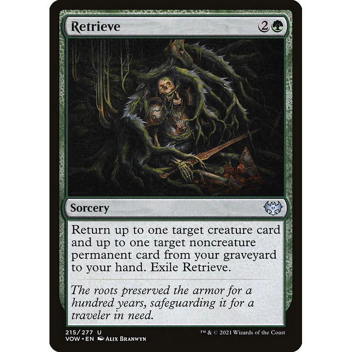 Retrieve (foil) | Inglés | NM | VOW 1