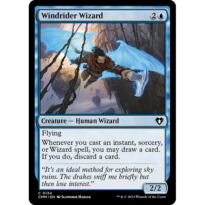 Windrider Wizard | Español | NM | CMM 1