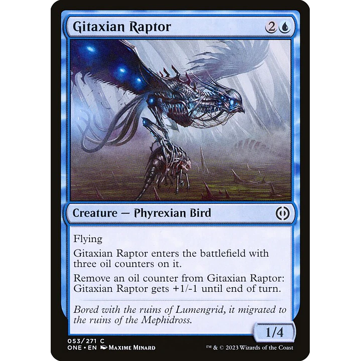 Gitaxian Raptor | Español | NM | ONE 1