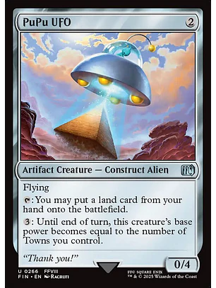 PuPu UFO (foil) | Inglés | NM | FIN