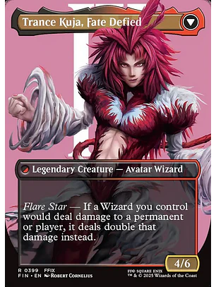 Kuja, Genome Sorcerer // Trance Kuja, Fate Defied (Borderless) | Inglés | NM | FIN