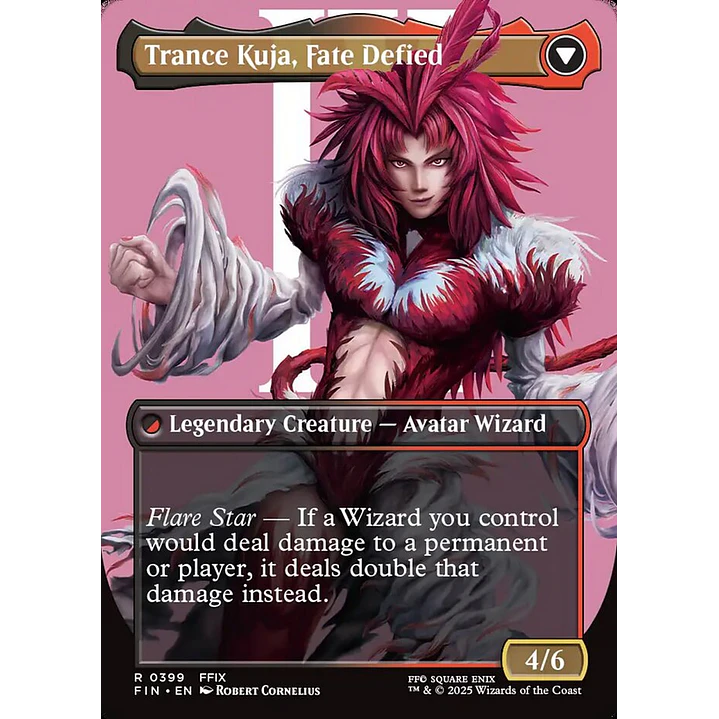 Kuja, Genome Sorcerer // Trance Kuja, Fate Defied (Borderless) | Inglés | NM | FIN 2