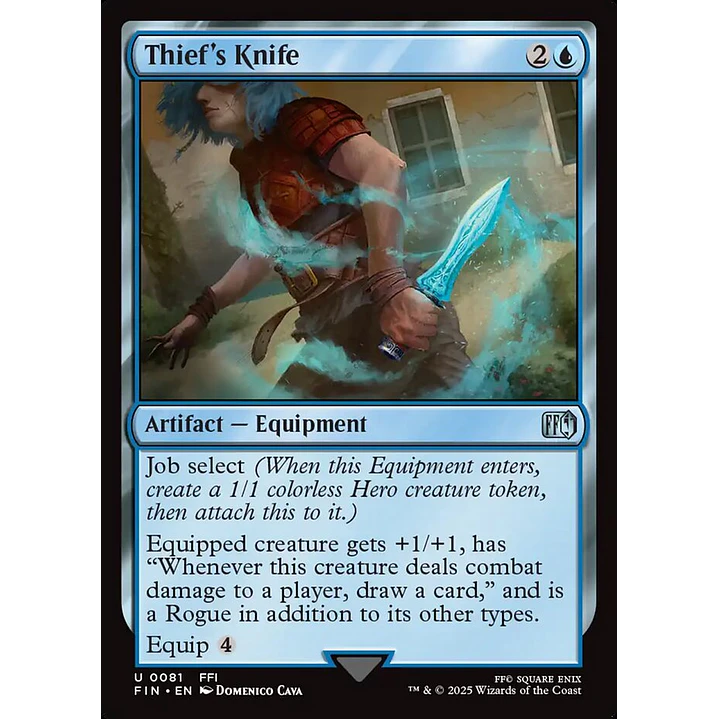 Thief's Knife | Inglés | NM | FIN 1