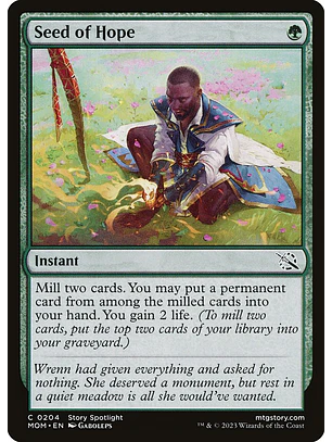 Seed of Hope (foil) | Inglés | NM | MOM