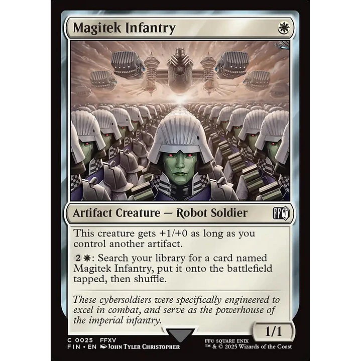 Magitek Infantry | Inglés | NM | FIN 1