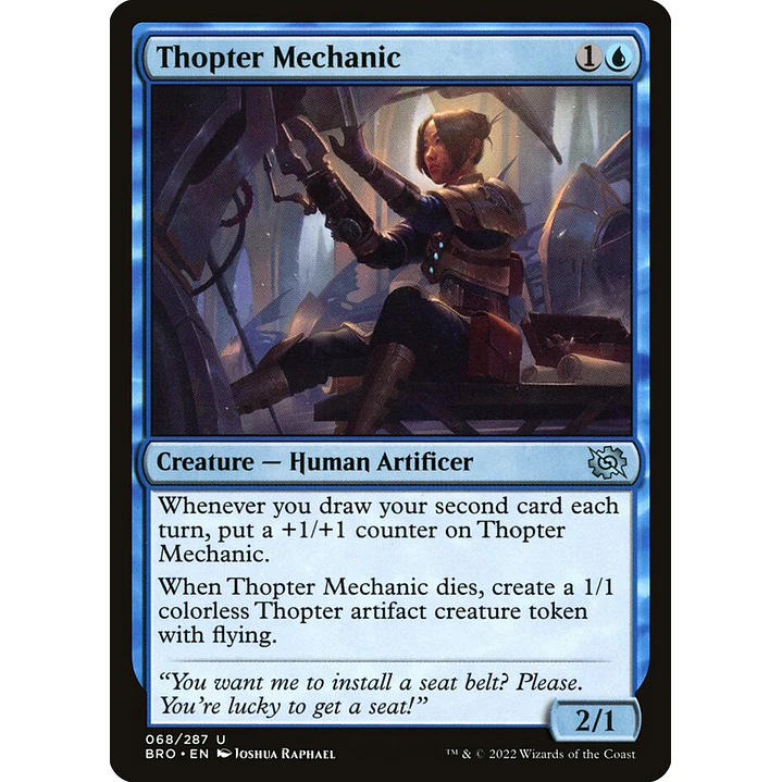 Thopter Mechanic | Español | NM | BRO 1