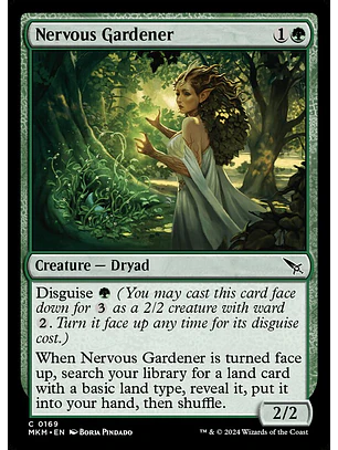 Nervous Gardener | Inglés | NM | MKM