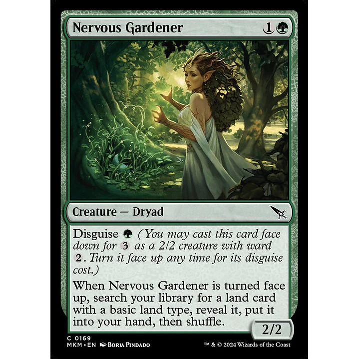 Nervous Gardener | Inglés | NM | MKM 1