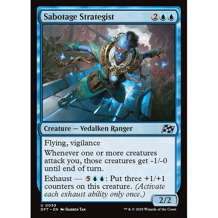 Sabotage Strategist | Inglés | NM | DFT 1