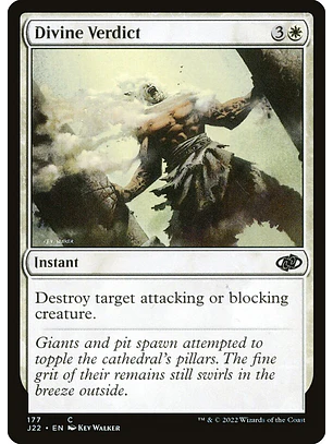 Divine Verdict | Español | NM | J22