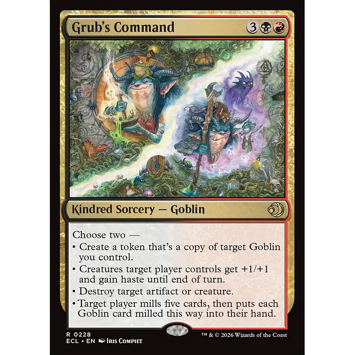 Grub's Command | Español | NM | ECL 1