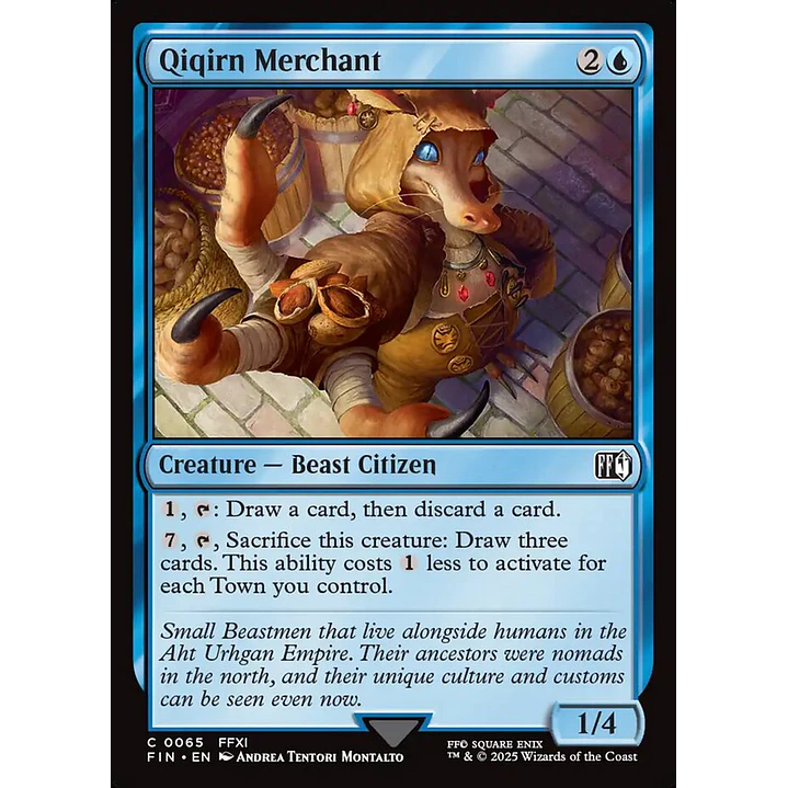 Qiqirn Merchant (foil) | Inglés | NM | FIN 1