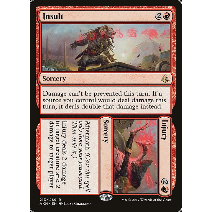 Insult // Injury | Español | NM | AKH 1
