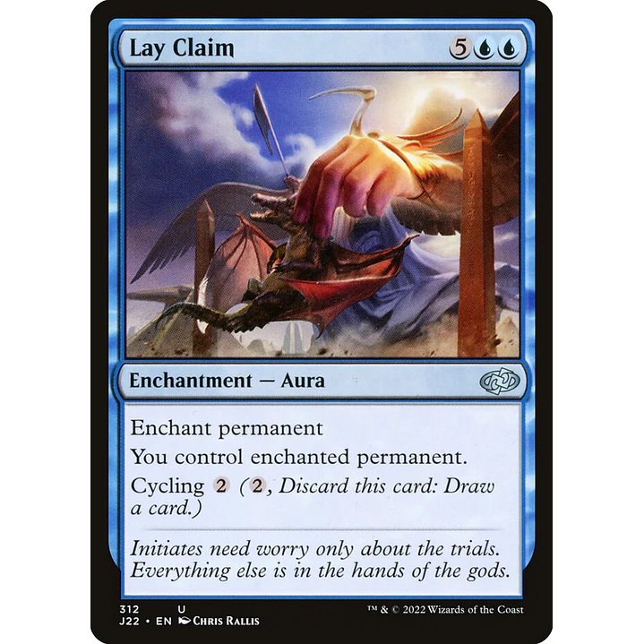 Lay Claim | Español | NM | J22 1