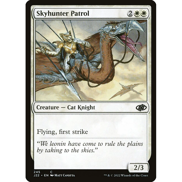 Skyhunter Patrol | Español | NM | J22 1
