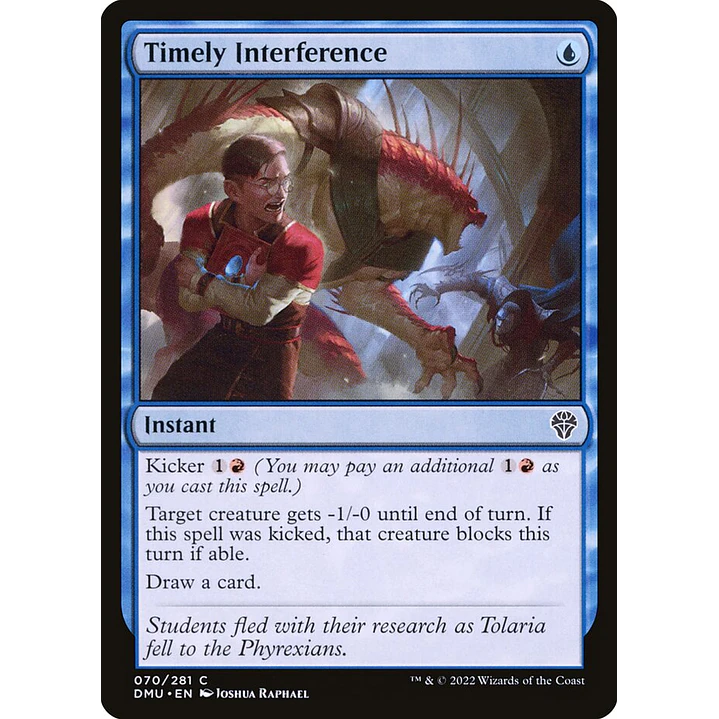 Timely Interference | Inglés | NM | DMU 1