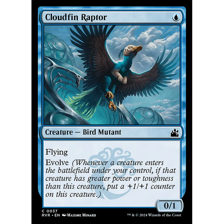 Cloudfin Raptor | Inglés | NM | RVR 1