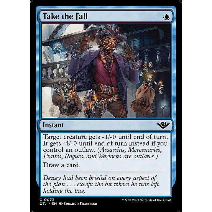Take the Fall | Inglés | NM | OTJ 1