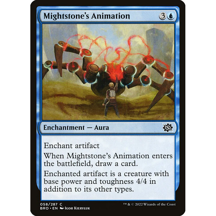 Mightstone's Animation | Inglés | NM | BRO 1