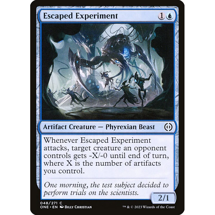 Escaped Experiment | Inglés | NM | ONE 1